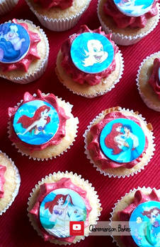 Little Mermaid Cupcakes