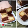 Chocolate Battenberg Cake (+YouTube Recipe)