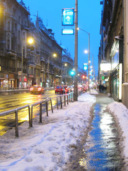 Street at night