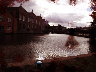 lady on the canal