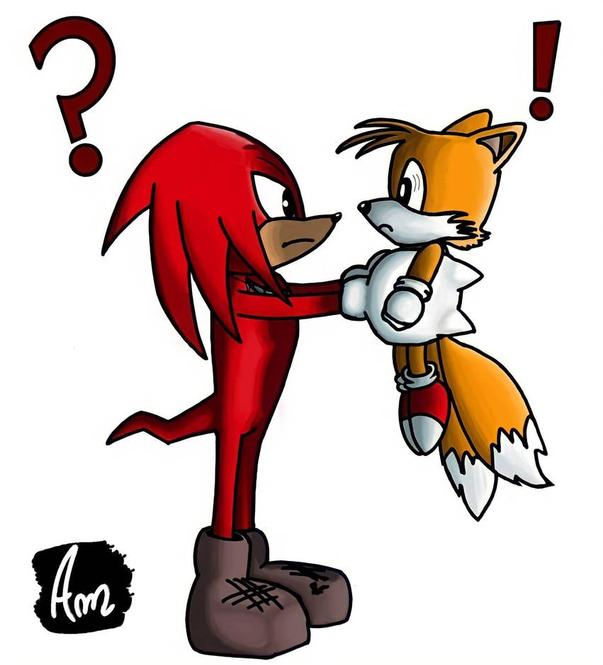 Tails and Knuckles / Tails y Knuckles by BugsBuddys on DeviantArt