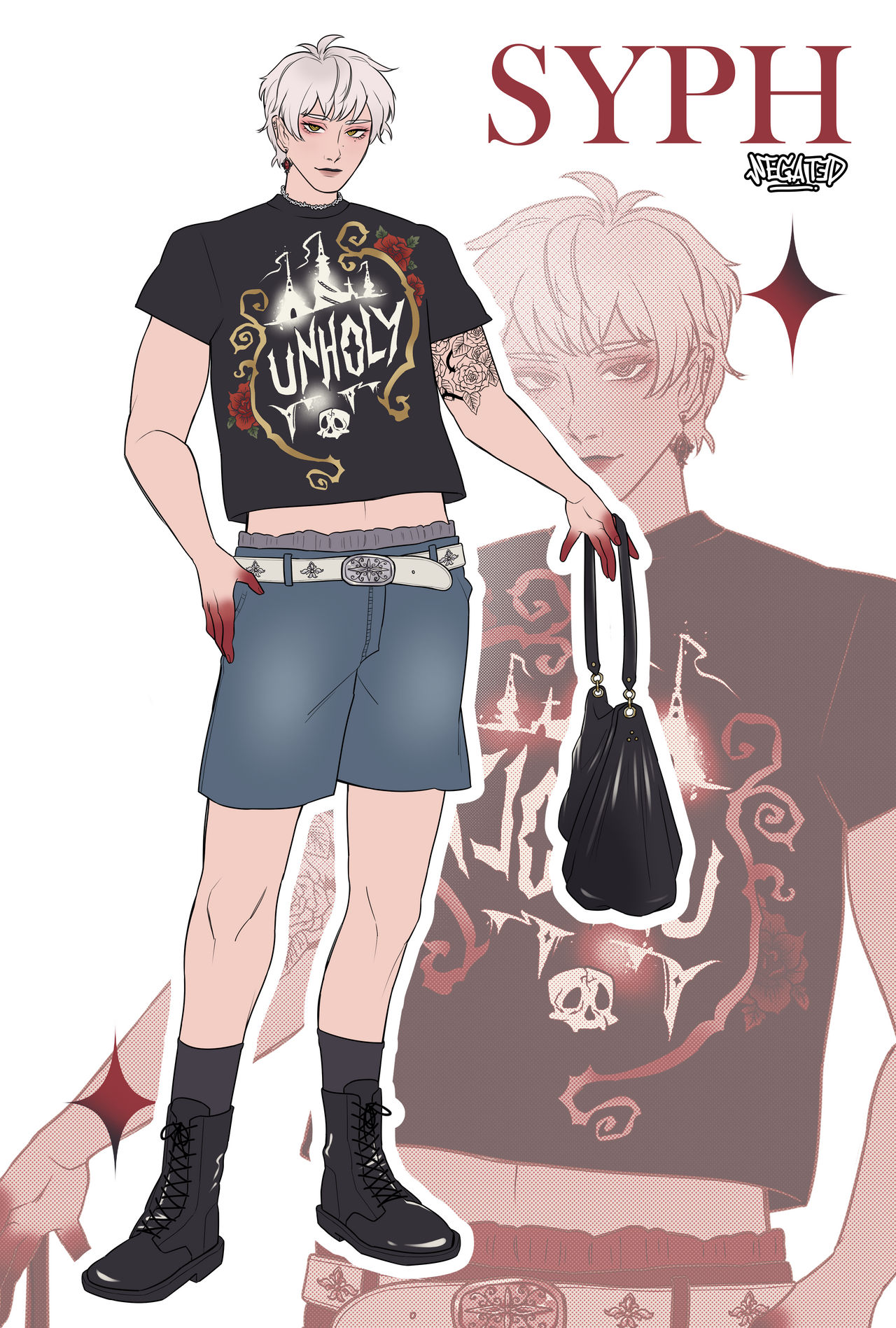 Syph Character Outfit Comm SYPH by negatedspace on DeviantArt