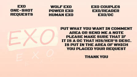 Exo One Shot Requests