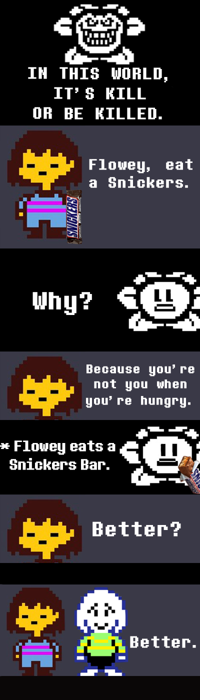 *Spoilers* You're not you when you're hungry