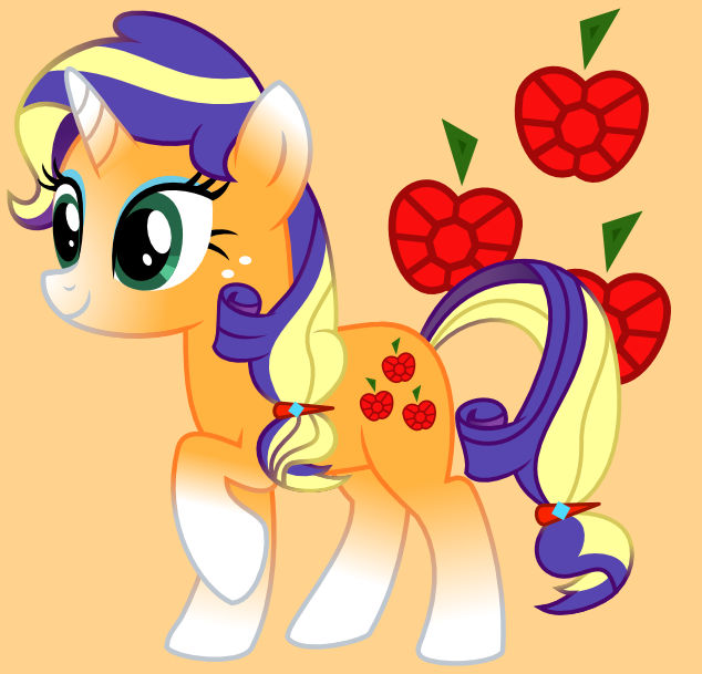 Rare Apple (Applejack+Rarity) by RocioVioletta on DeviantArt