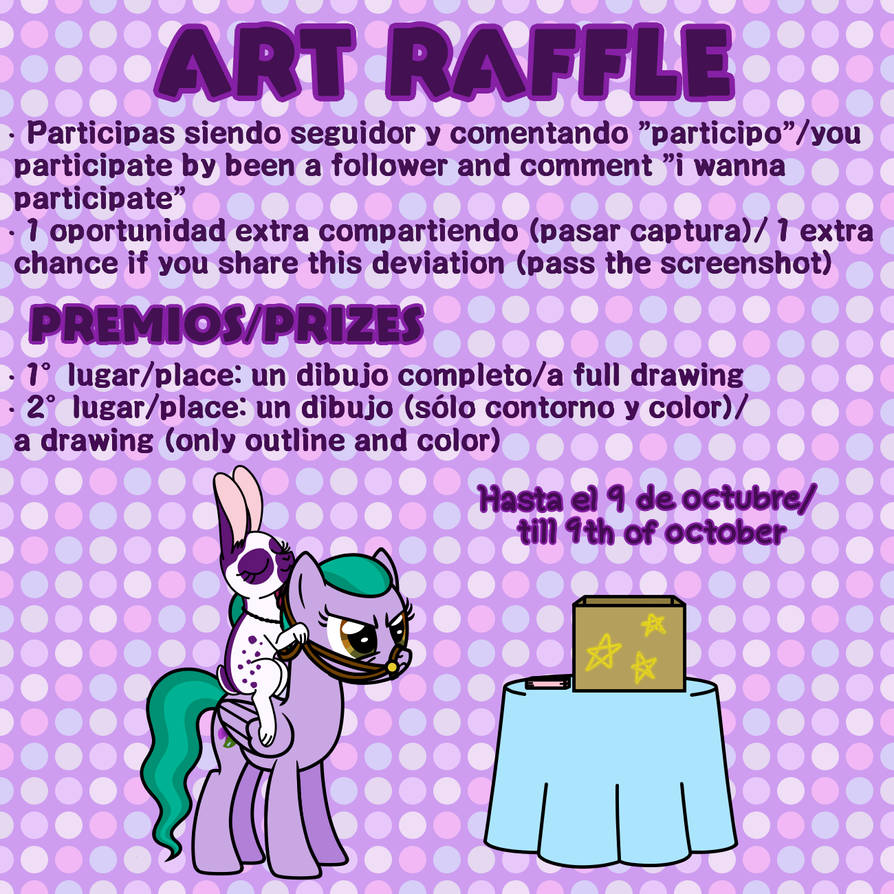 Art raffle celebrando 100 seguidores by RocioVioletta on DeviantArt