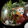 Poke Ball Terrarium - Rowlet