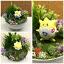 PBT Collage -  Togepi Fairy Garden