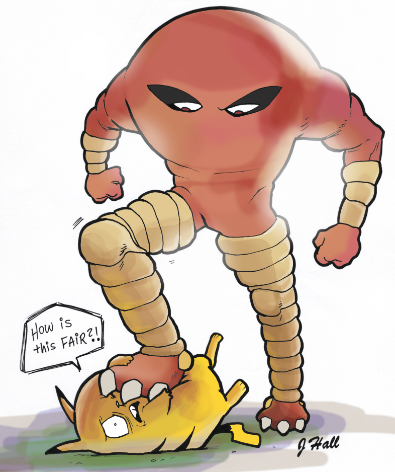 Hitmonlee by JHALLpokemon on DeviantArt