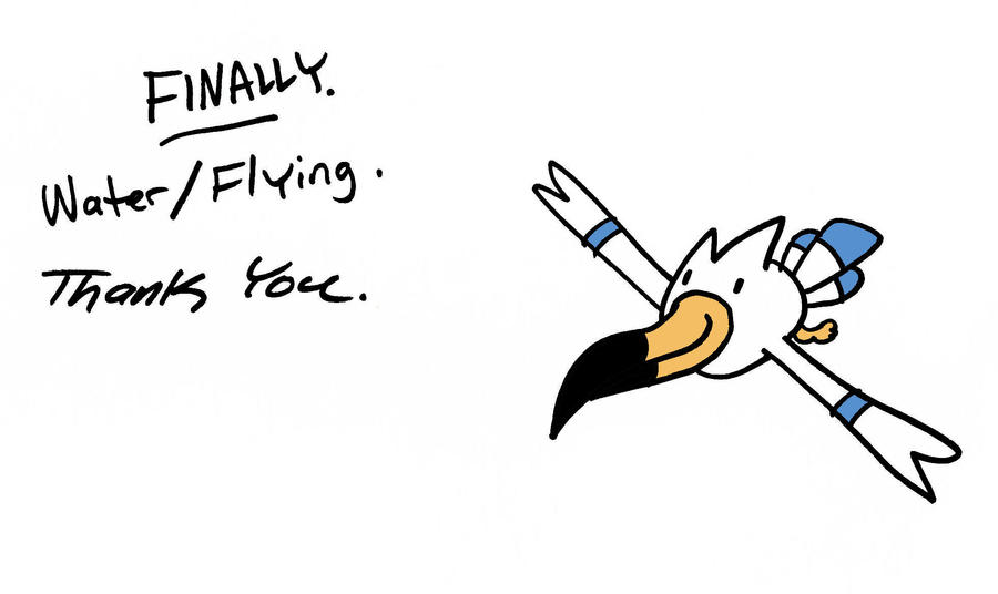 Wingull by JHALLpokemon on DeviantArt