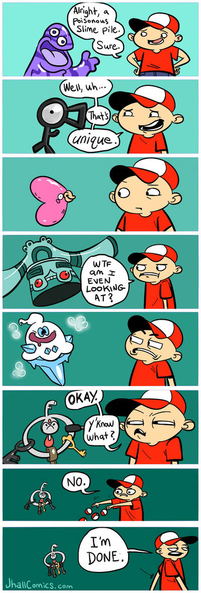 Garbagemons by JHALLpokemon