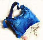 Ocean felted bag by kokonok