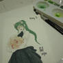 jade in watercolor