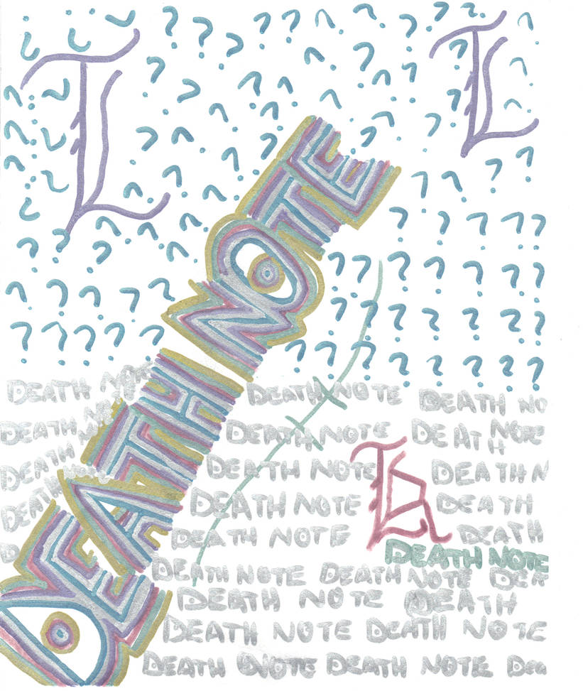 Death Note: Collab of colors by phantom-fan6735 on DeviantArt