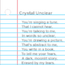 Crystal Unclear