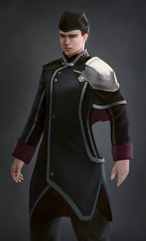 Commission 9:  AMF Officer uniform concept