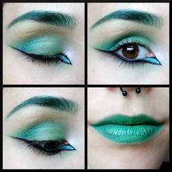 Polaris makeup look