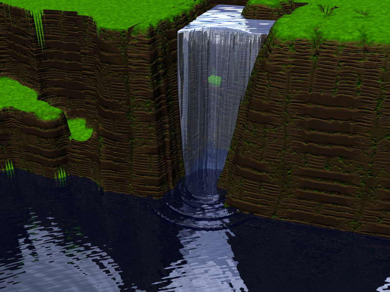 Waterfall Scratch the waterfall by scorpiov on DeviantArt