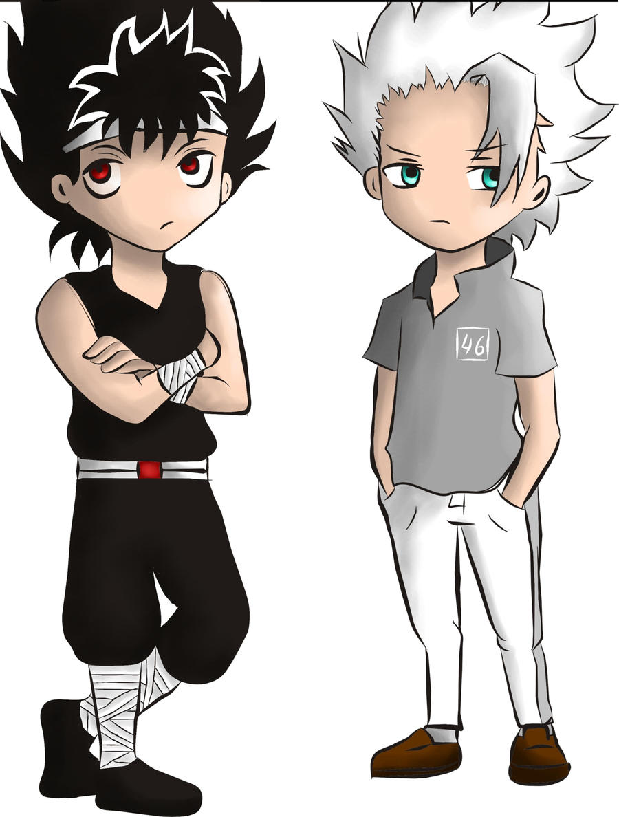 Hiei and Hitsugaya