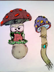 Funny Mushrooms