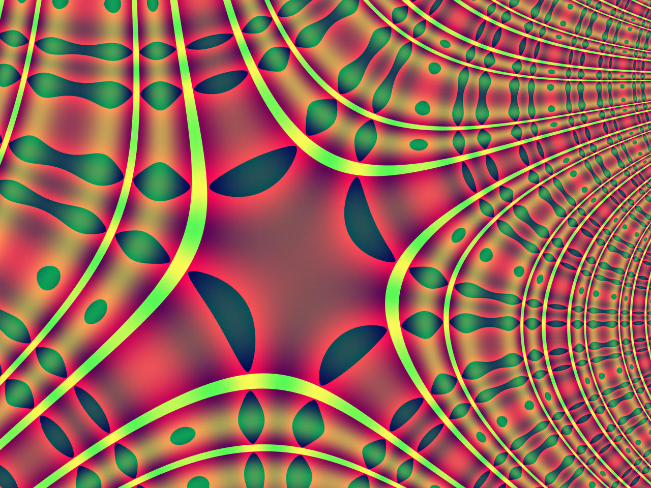 warped view