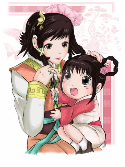 Xianghua and Leixia_colored