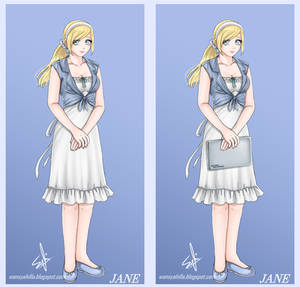 Fashionable Clothes of Tekken -  Jane's casual