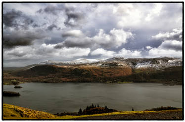 Sormy Sky Over  Derwent Water