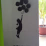 Banksy's balloon girl..