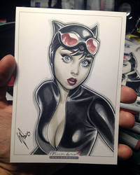 Copic Catwoman