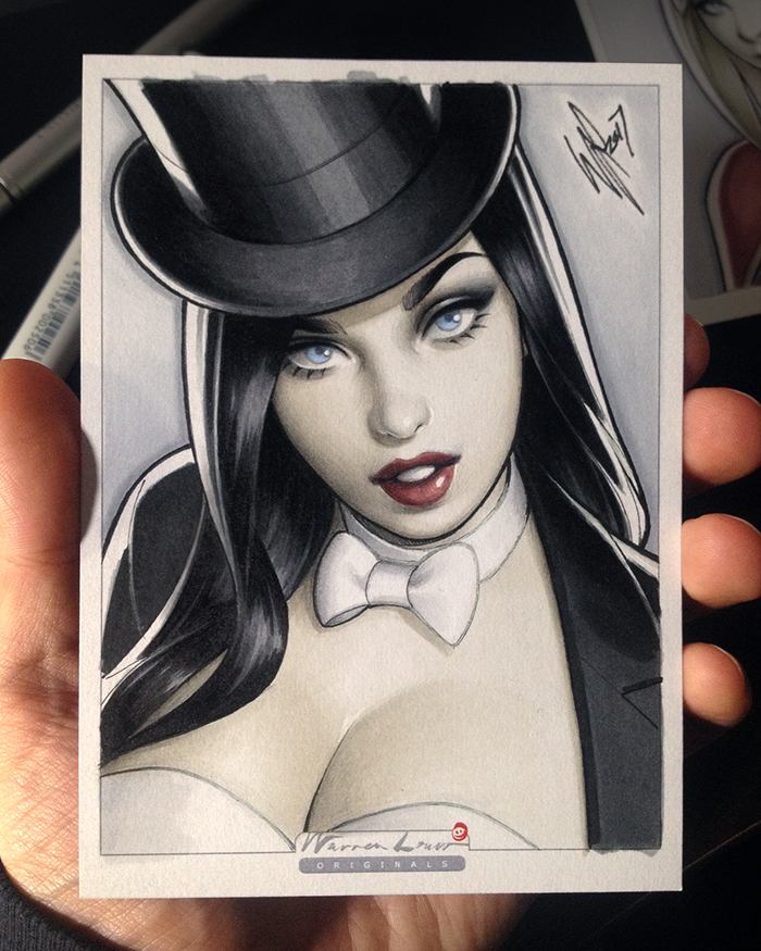 Zatanna by WarrenLouw