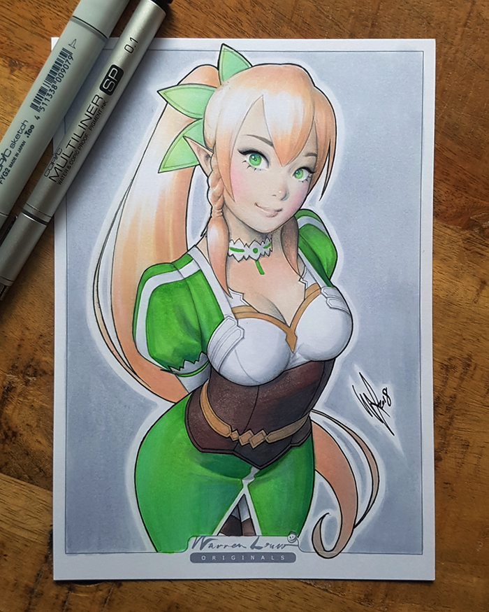 Leafa by WarrenLouw