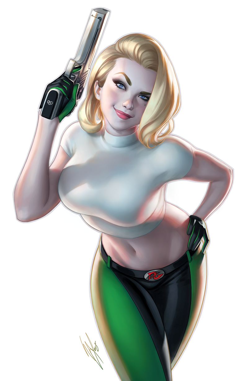 DangerGirl #1 Gallery Edition by WarrenLouw