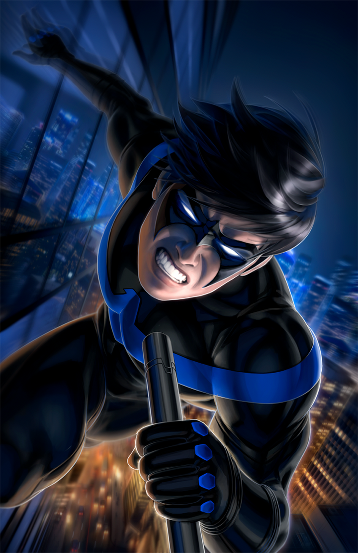 Nightwing #60 by WarrenLouw