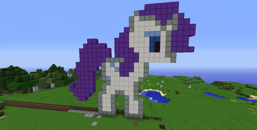 Minecraft Rarity by InuFreak4Ever on DeviantArt