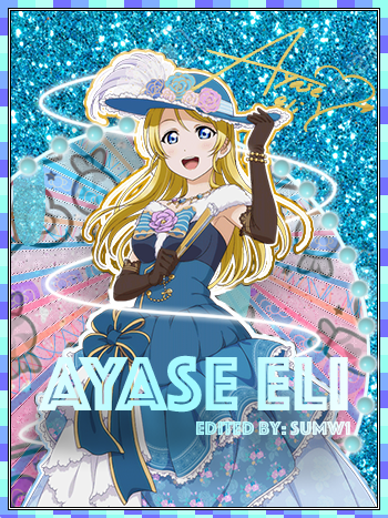 Ayase Eli preppy sign