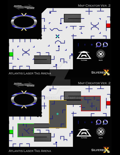 Atlantis Map 2D by SilverenX on DeviantArt