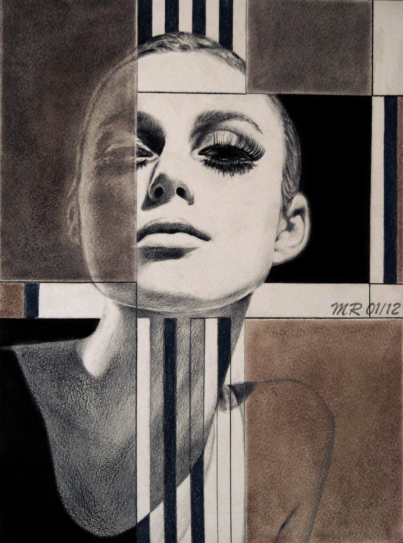 Abstraction of Keira Knightley