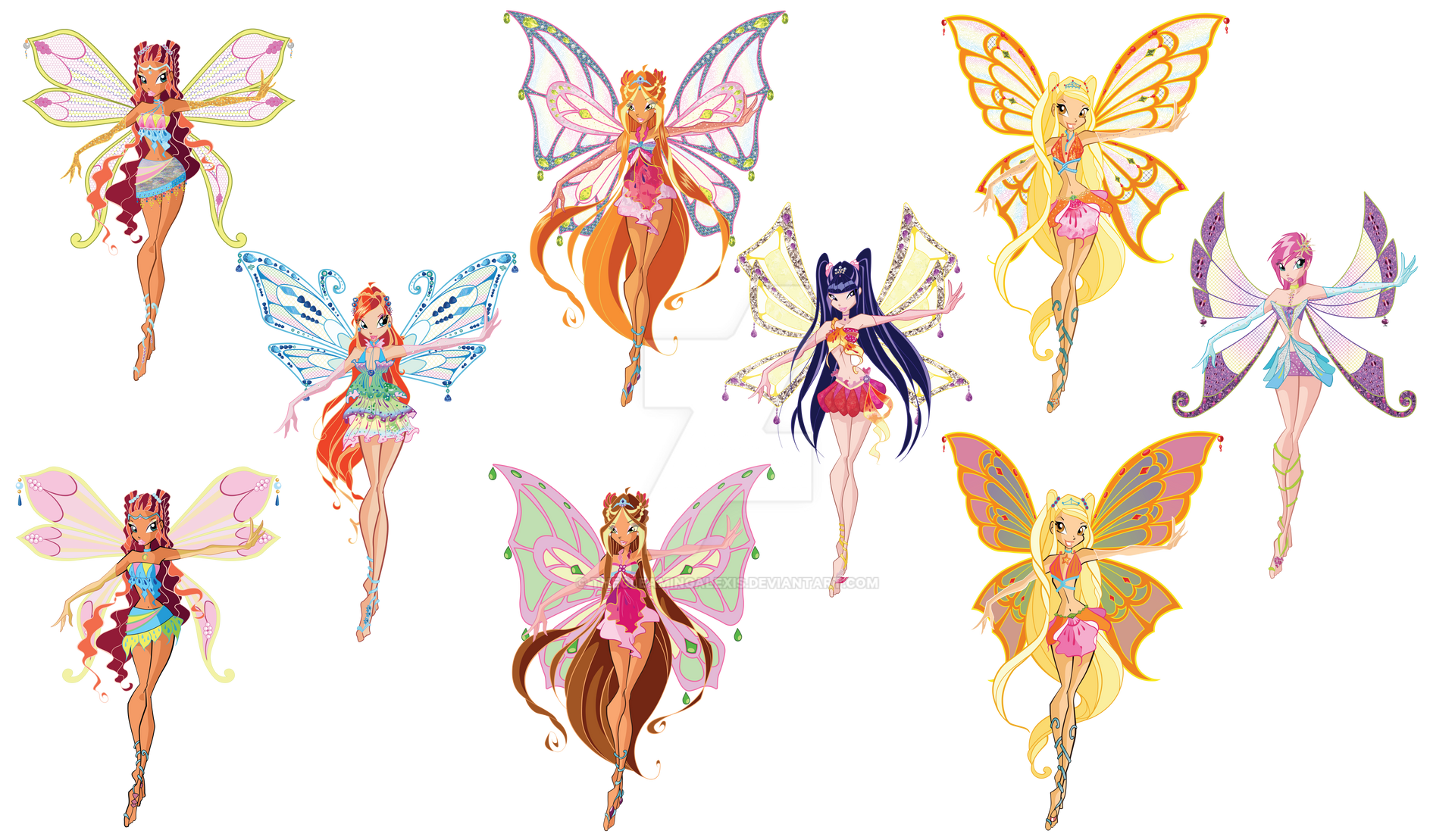 Winx Inchantix Winx Enchantix Concepts by TheGleamingAlexis on DeviantArt