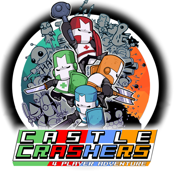 Castle Crashers Team iPhone Case by Ben_cav