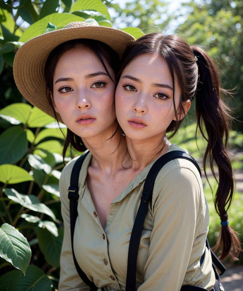 Conjoined women by Beijmoli2 on DeviantArt