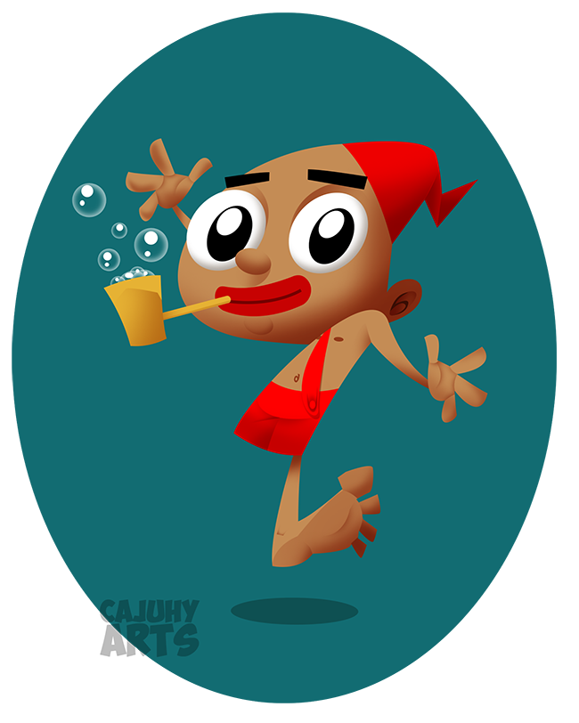 Lendas Brasileiras - Saci Perere by cajuhyarts on DeviantArt