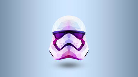 First Order Helmet (Low Poly)