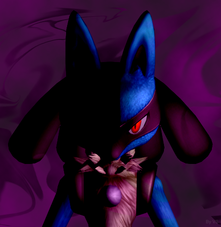 Lucario Evil Aura