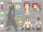 Ximon - Chara Sheet... -KH by geniefox