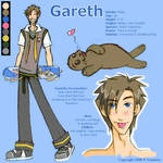 Gareth - Chara Sheet... - EA by geniefox