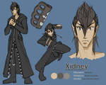 Xidney - Chara Sheet... by geniefox