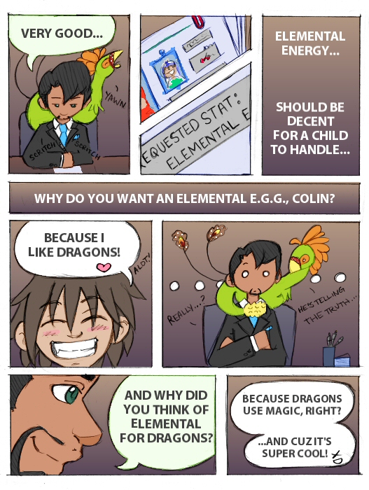 Colin - Interview Comic p3... -EGG