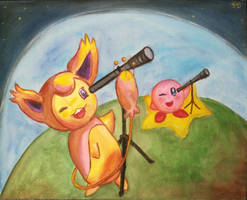 Skitty Kirby outerspace - kinda
