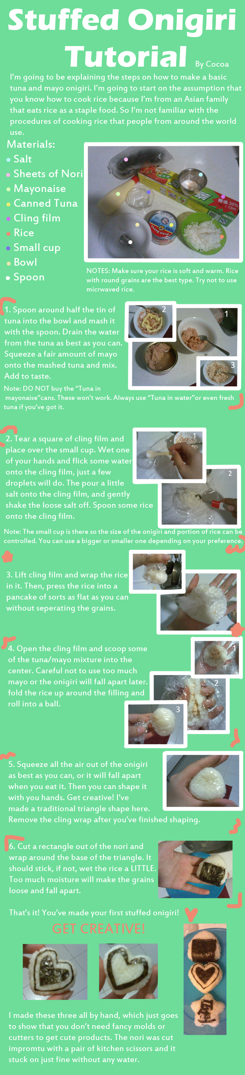 Stuffed Onigiri Tutorial